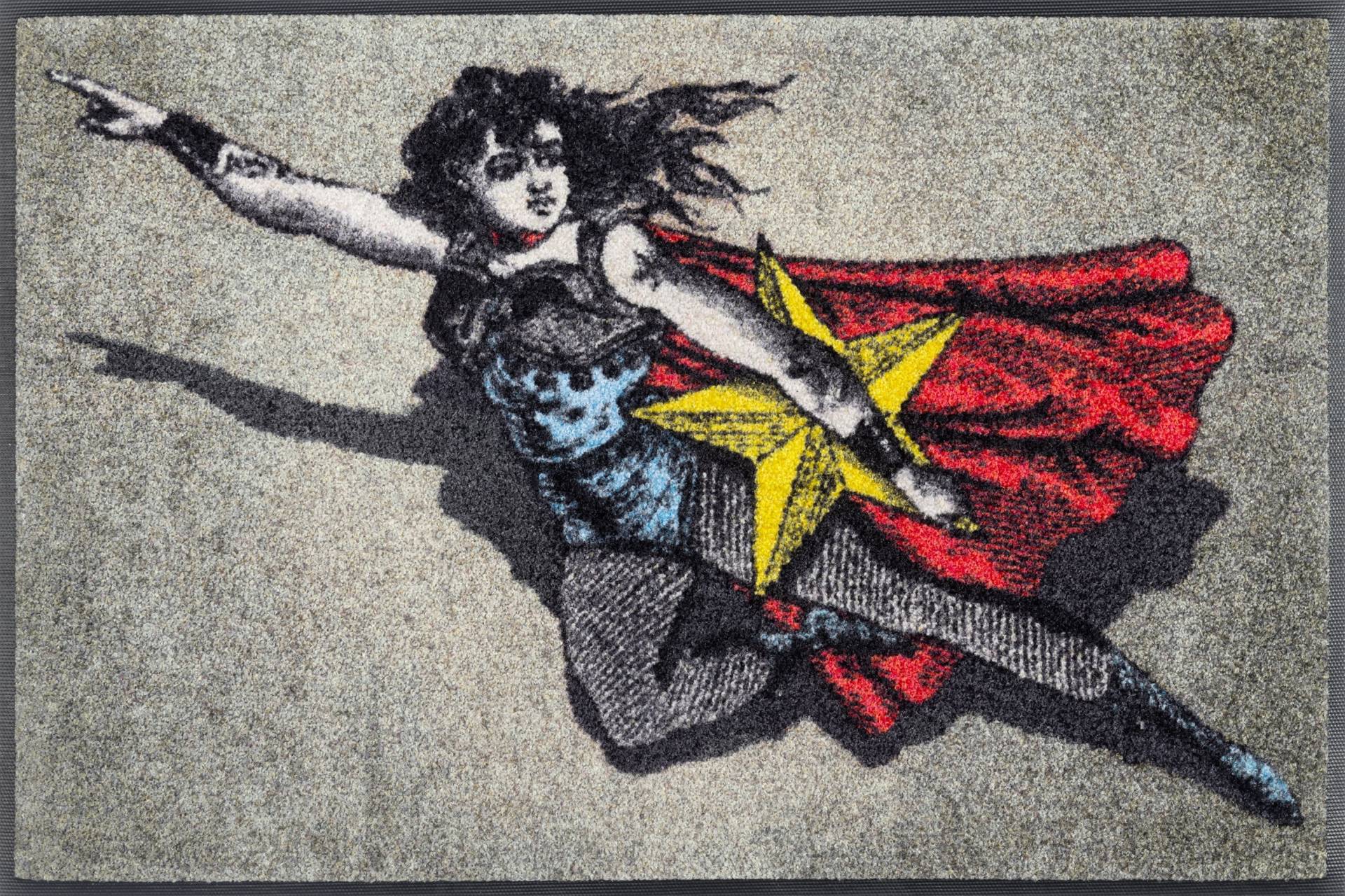 wash+dry by Kleen-Tex Fußmatte "Catch the Stars" rechteckig 7 mm Höhe von Wash+dry By Kleen-Tex