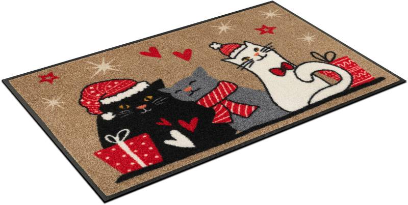 wash+dry by Kleen-Tex Fußmatte "Cuddle Time" rechteckig 7 mm Höhe von Wash+dry By Kleen-Tex