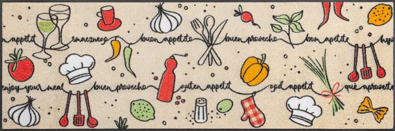 wash+dry by Kleen-Tex Fußmatte "Flavour Trail" rechteckig 7 mm Höhe von Wash+dry By Kleen-Tex