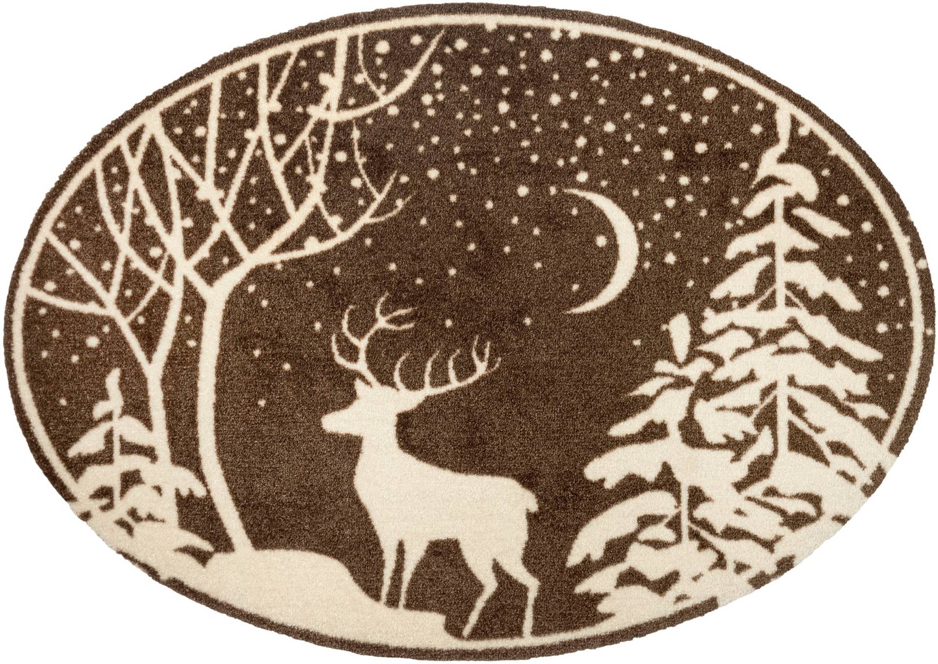 wash+dry by Kleen-Tex Fußmatte "In the Moonlight" rechteckig 8 mm Höhe von Wash+dry By Kleen-Tex