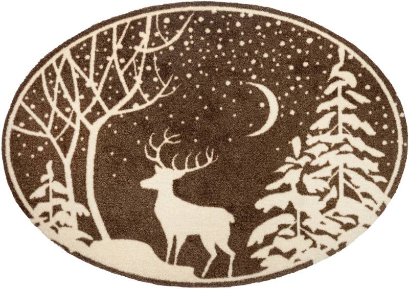 wash+dry by Kleen-Tex Fußmatte "In the Moonlight" rechteckig 8 mm Höhe von Wash+dry By Kleen-Tex