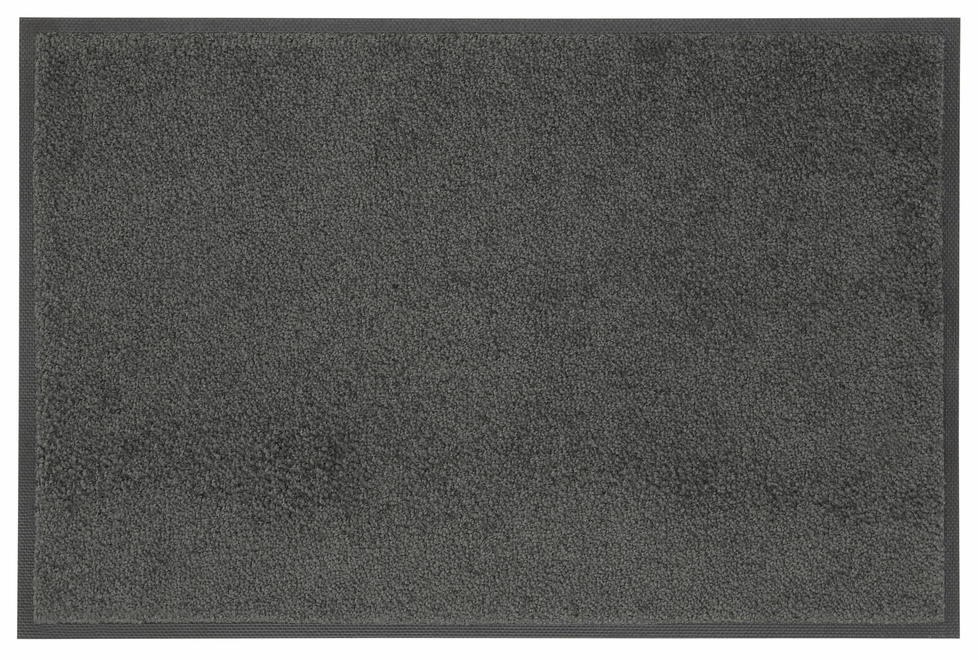 wash+dry by Kleen-Tex Fußmatte "Original Uni, Schmutzfangteppich" rechteckig 9 mm Höhe Schmutzmatte, rutschhemmend, auch als Läufer erhältlich von Wash+dry By Kleen-Tex