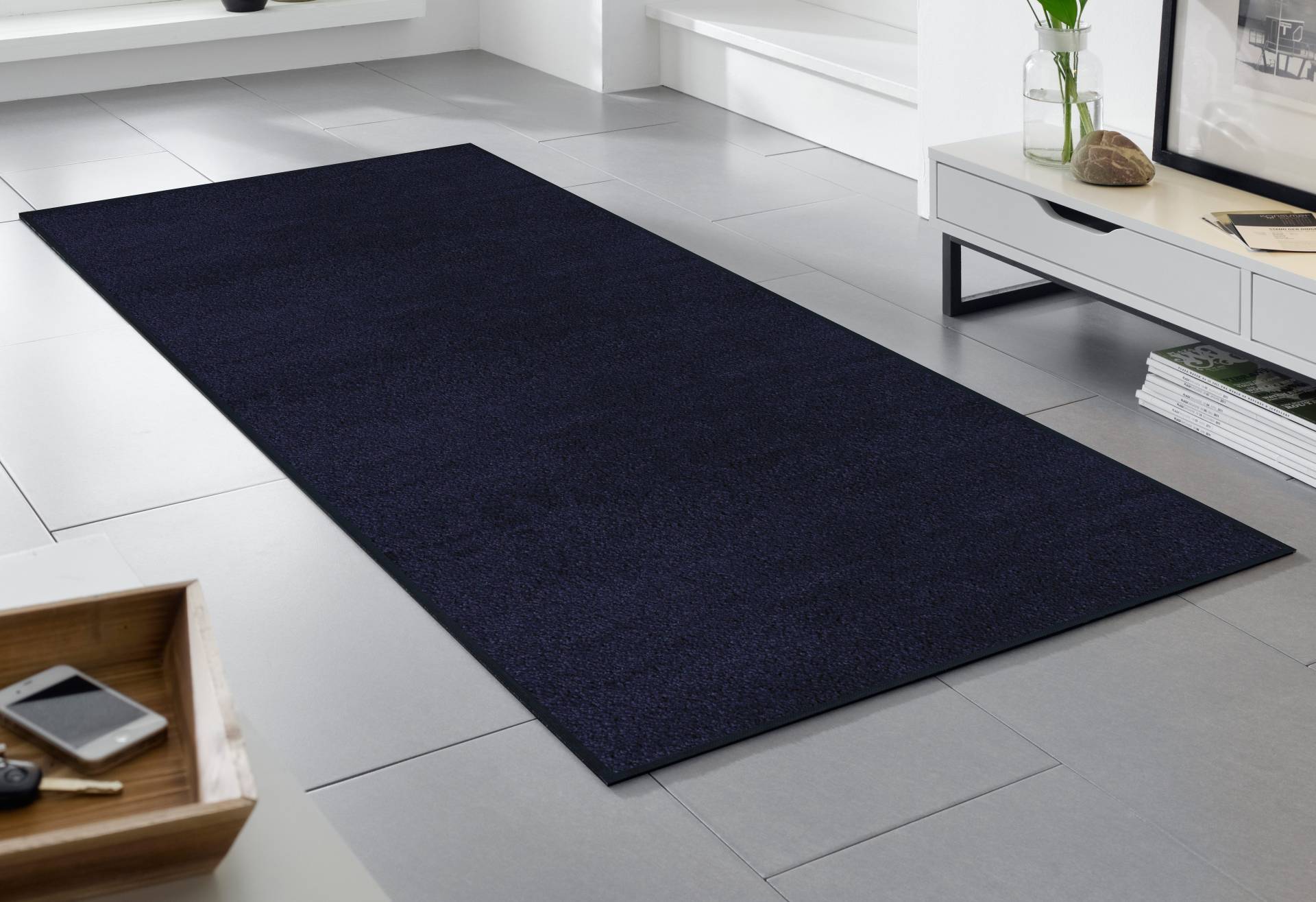 wash+dry by Kleen-Tex Fußmatte "Original Uni, Schmutzfangteppich" rechteckig 9 mm Höhe Schmutzmatte, rutschhemmend, auch als Läufer erhältlich von Wash+dry By Kleen-Tex