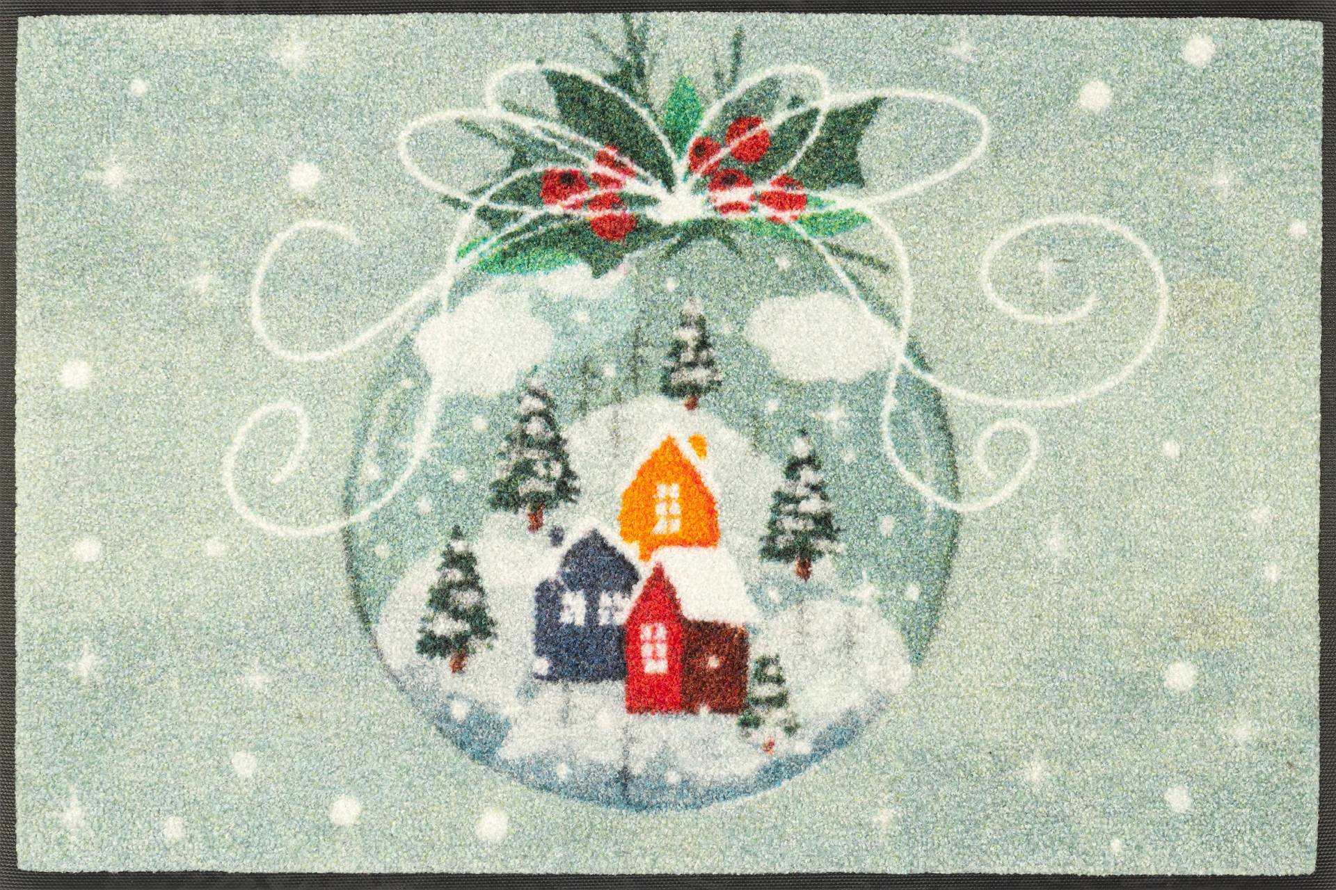wash+dry by Kleen-Tex Fußmatte "Snow Globe" rechteckig 7 mm Höhe wash+dry by Kleen-Tex Fußmatte "Snow Globe" rechteckig 7 mm Höhe von Wash+dry By Kleen-Tex