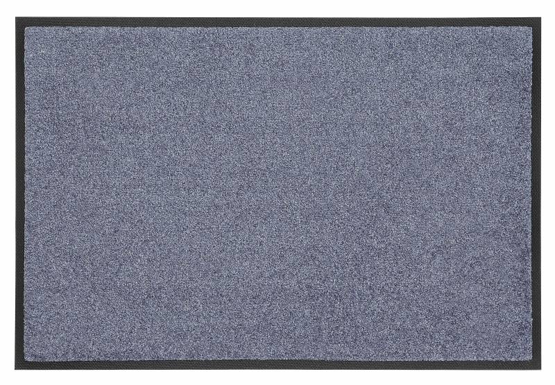 wash+dry by Kleen-Tex Fußmatte "Trend Uni, Schmutzfangmatte, waschbar" rechteckig 9 mm Höhe rutschhemmend, In- und Outdoor geeignet, auch als Läufer erhältlich von Wash+dry By Kleen-Tex