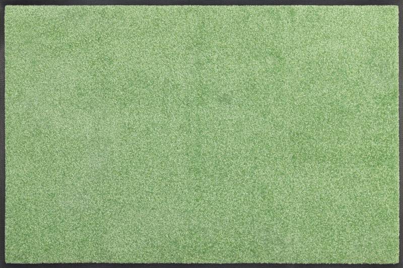 wash+dry by Kleen-Tex Fußmatte "Trend Uni, Schmutzfangmatte, waschbar" rechteckig 9 mm Höhe rutschhemmend, In- und Outdoor geeignet, auch als Läufer erhältlich von Wash+dry By Kleen-Tex