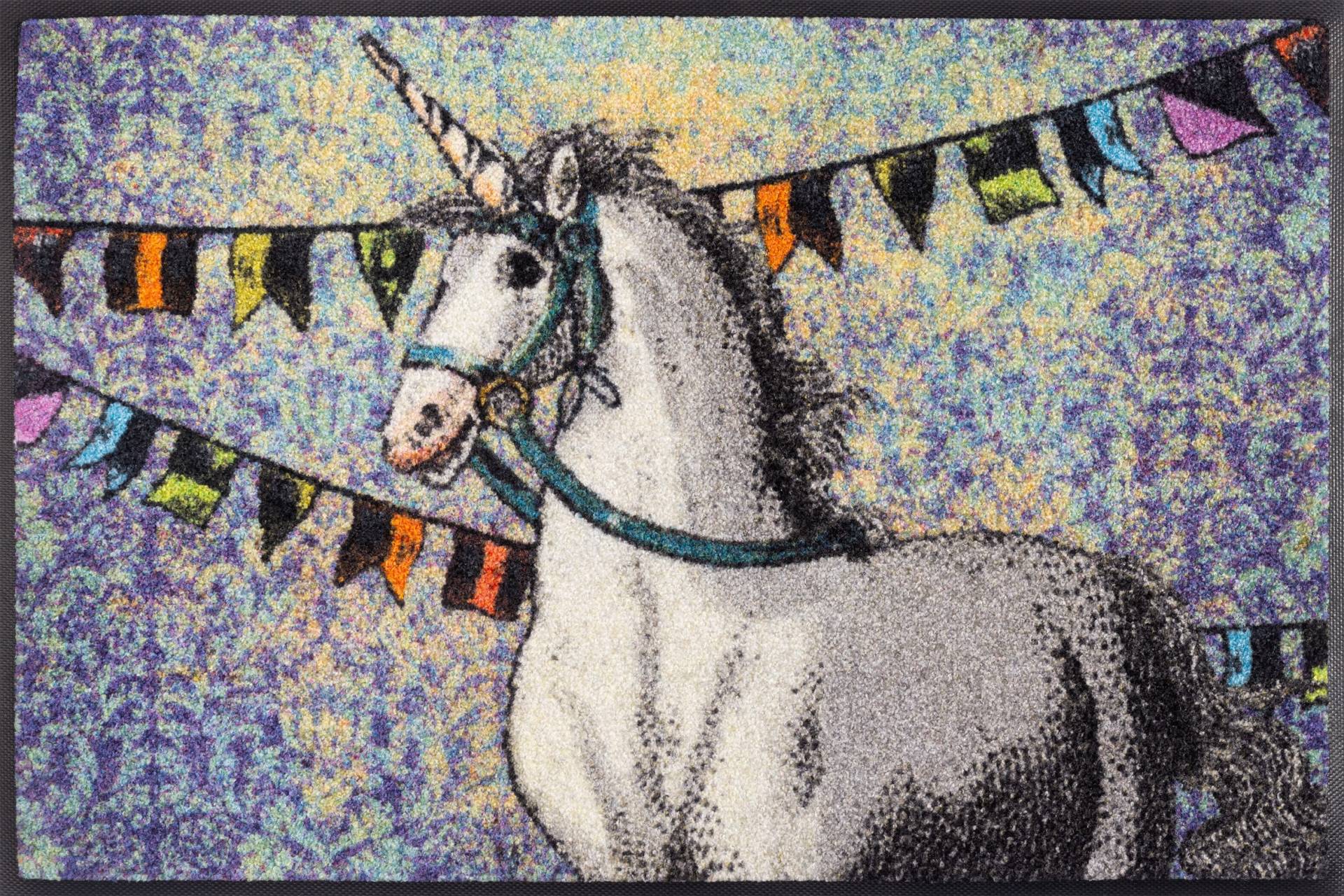 wash+dry by Kleen-Tex Fußmatte "Unicorn" rechteckig 7 mm Höhe von Wash+dry By Kleen-Tex