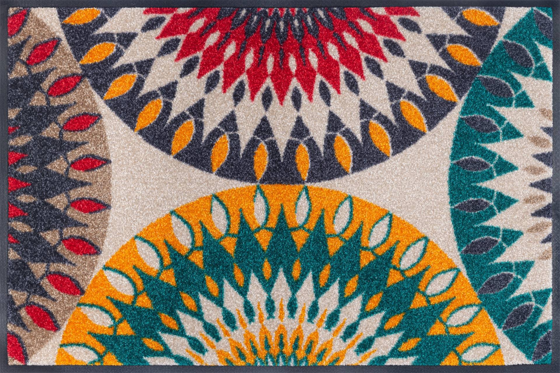 wash+dry by Kleen-Tex Fußmatte "Whirlwinds" rechteckig 7 mm Höhe von Wash+dry By Kleen-Tex