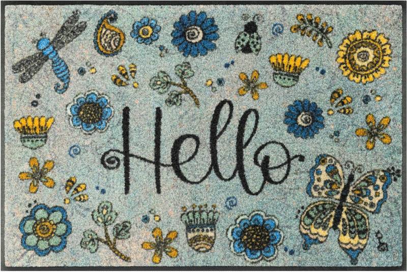 wash+dry by Kleen-Tex Fußmatte 7 mm Höhe von Wash+dry By Kleen-Tex