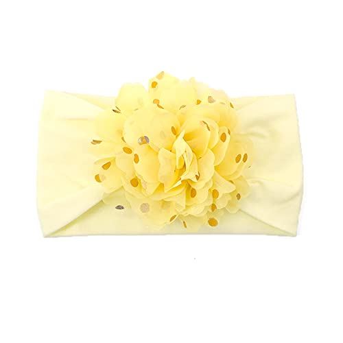 Washranp Haarband für Kleinkinder, glänzend, Gelb von Washranp