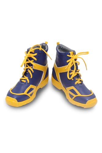 Waslary Hunters Stiefel Erwachsene Anime Cosplay Kampfstiefel Leder Damen Mira Kostüm Zubehör Schuhe Stiefel von Waslary