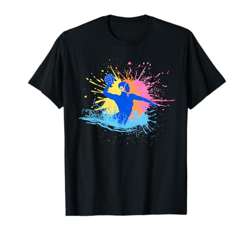 Wasserball Spielerin Wassersport Team Frauen Wasserball T-Shirt Wasserball Spielerin Wassersport Team Frauen Wasserball T-Shirt von Wasserball Geschenke Frauen Wasserball Spielerin