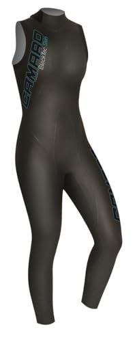WASSERSPORT EUROPA Camaro Blacktec Damen 7/8 Shorty Speedskin Triathlon Neoprenanzug Schwimmanzug (40 (M)) von WASSERSPORT EUROPA