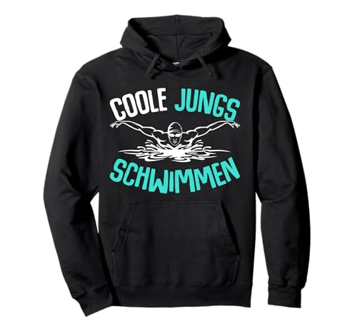 Coole Jungs Schwimmen Schwimmer Schwimm Kinder Jungen Pullover Hoodie Coole Jungs Schwimmen Schwimmer Schwimm Kinder Jungen Pullover Hoodie von Wassersport & Schwimmer Geschenke