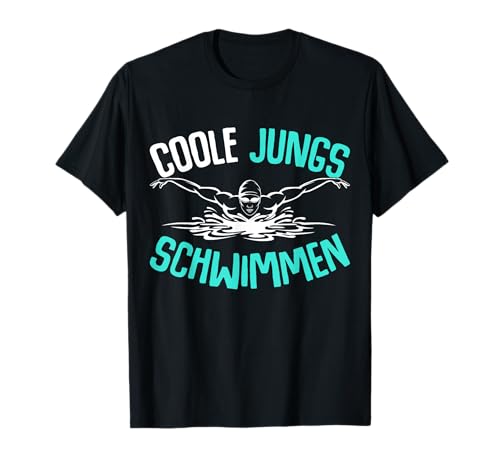 Coole Jungs Schwimmen Schwimmer Schwimm Kinder Jungen T-Shirt Coole Jungs Schwimmen Schwimmer Schwimm Kinder Jungen T-Shirt von Wassersport & Schwimmer Geschenke