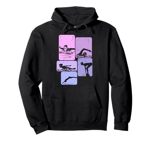 Schwimmen Schwimmer Schwimm Damen Mädchen Pullover Hoodie Schwimmen Schwimmer Schwimm Damen Mädchen Pullover Hoodie von Wassersport & Schwimmer Geschenke