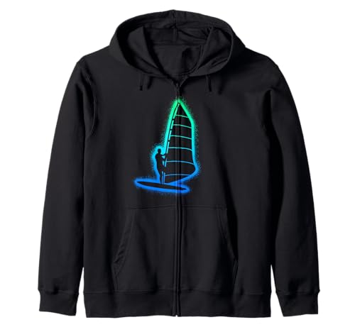 Windsurfen Windsurfer Kinder Herren Jungen Windsurf Kapuzenjacke Windsurfen Windsurfer Kinder Herren Jungen Windsurf Kapuzenjacke von Wassersport und Windsurfing Designs