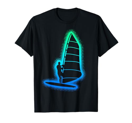 Windsurfen Windsurfer Kinder Herren Jungen Windsurf T-Shirt Windsurfen Windsurfer Kinder Herren Jungen Windsurf T-Shirt von Wassersport und Windsurfing Designs