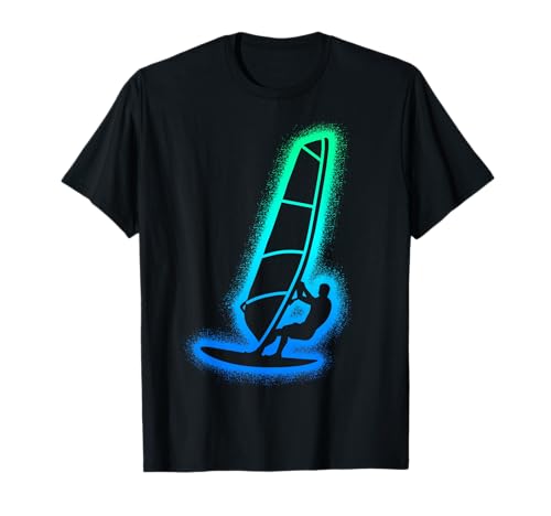 Windsurfen Windsurfer Kinder Jungen Herren Windsurf T-Shirt Windsurfen Windsurfer Kinder Jungen Herren Windsurf T-Shirt von Wassersport und Windsurfing Designs