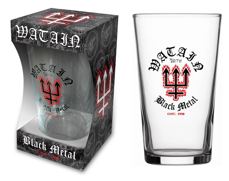 Watain Est. 1998 Bierglas klar von Watain