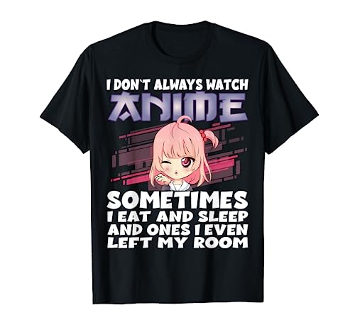 Anime Merch Japanese Watch Anime Girl Graphic Manga T-Shirt von Watch Anime Merch Japan Kawaii Manga Otaku