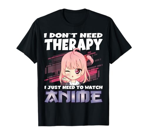 Lustiges Anime Girl Graphic Manga Anime Merch Japanese Otaku T-Shirt von Watch Anime Merch Japan Kawaii Manga Otaku