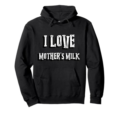 Ich Liebe Muttermilch | Milch ist köstlich Mama Pullover Hoodie von Watch TV Movies & Books on Radio Computer Streams