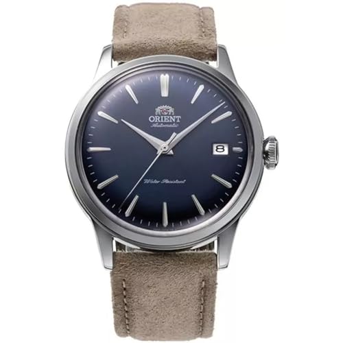 Orient Classic Bambino 2nd Generation Automatik Herrenuhr Version 7 RA-AC0M12L30B, braun von WatchNation