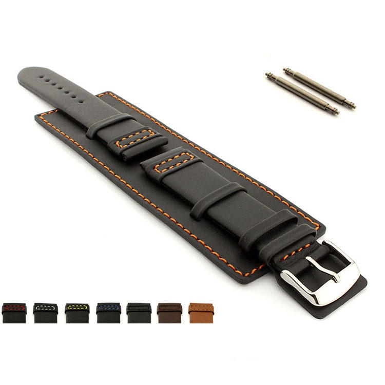 18 Mm 20 22 24 Herren Echtlederarmband Band Solar Handgelenkmanschette Und Schnallenpolster Ss. Steckschnalle Federsteg Schwarz Braun 18 Mm 20 22 24 Herren Echtlederarmband Band Solar Handgelenkmanschette Und Schnallenpolster Ss. Steckschnalle Federsteg Schwarz Braun von WatchStrapsBySecTime