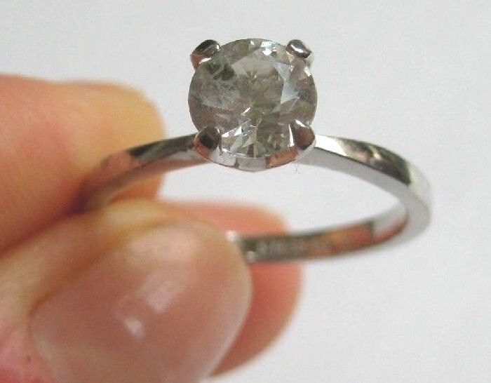 Avon Vintage Sterling Silber Klar Cz Ring, Größe 8 Avon Vintage Sterling Silber Klar Cz Ring, Größe 8 von WatchesAndJewels
