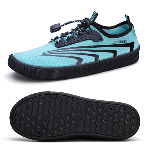 WateLves Badeschuhe Wasserschuhe Herren Damen Strandschuhe Aquaschuhe Schwimmschuhe Sommer Schnell Trocknend Surfschuhe WateLves Badeschuhe Wasserschuhe Herren Damen Strandschuhe Aquaschuhe Schwimmschuhe Sommer Schnell Trocknend Surfschuhe von WateLves