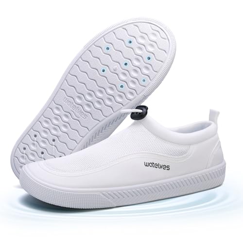 WateLves Badeschuhe Wasserschuhe Herren Damen Strandschuhe Aquaschuhe Unisex Schwimmschuhe Sommer Mode Schnell Trocknend Surfschuhe von WateLves