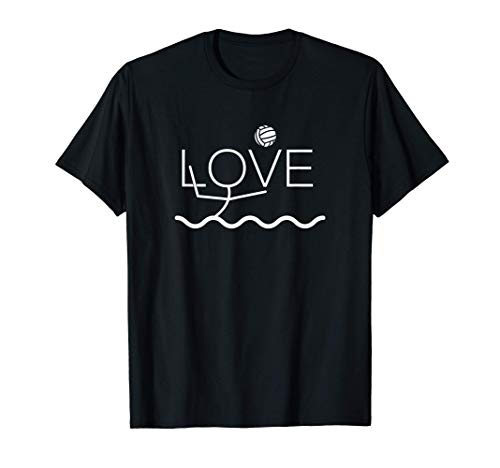 Water Polo Gifts Girls Women sports Love T-Shirt von Water Polo By Design Tee Company