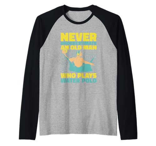 Wasserball Old Man Raglan Wasserball Old Man Raglan von Water Polo Player