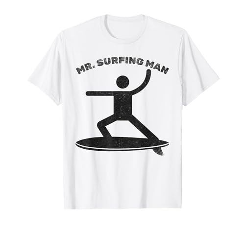 Surfer Mr. Surfing Man - Lustiger Surfer T-Shirt Surfer Mr. Surfing Man - Lustiger Surfer T-Shirt von Water Surfer Water Sporst Surfboard Surfing
