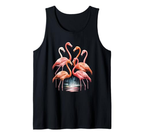 Lustiger Flamingo Spruch Tropische Vogelgruppe See Damen Herren Tank Top Lustiger Flamingo Spruch Tropische Vogelgruppe See Damen Herren Tank Top von Watercolor Wildlife Pink Nature Summer Vacation