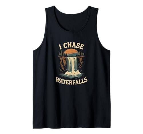 Herren Ich jage Wasserfällen nach Tank Top Herren Ich jage Wasserfällen nach Tank Top von Waterfall Lovers Designs
