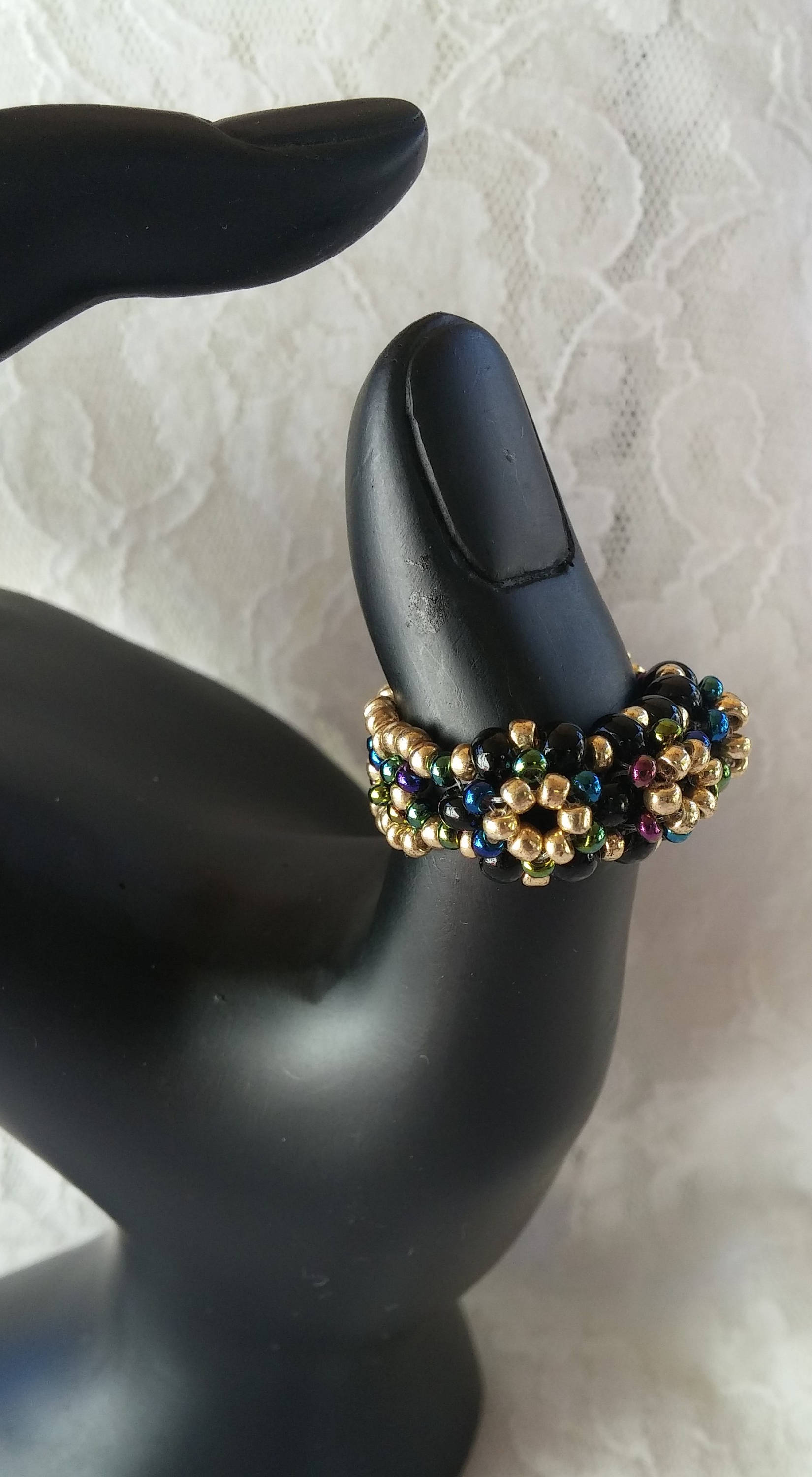 Iris Nordlichter Fun Ring Größe 7 Canadian von WaterfallCreations4u