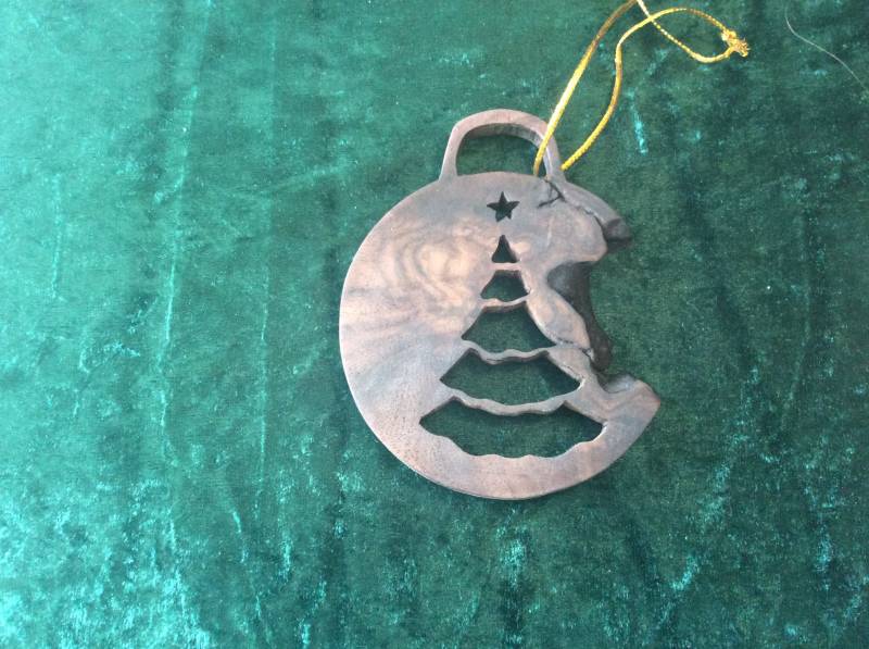 Hand Aus Baum-Design Weihnachtskugel von Waterfordwoodworking