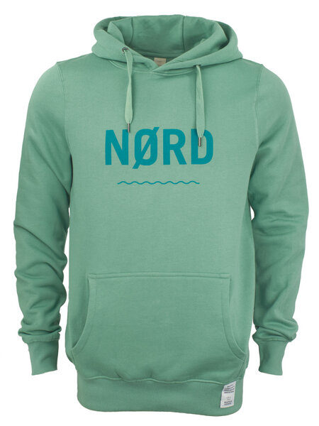 Waterkoog NØRD SG - Hoodie in Sage Green aus Biobaumwolle, kuschelig und robust von Waterkoog