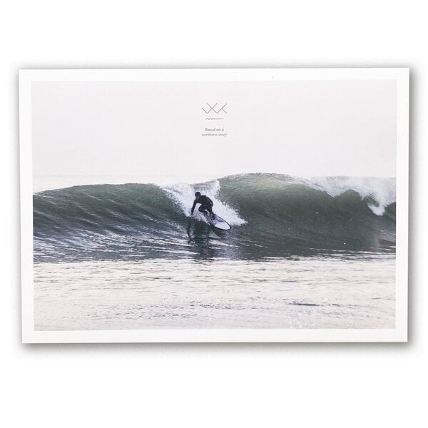 Waterkoog Print "Surf", A4, Recycling Papier von Waterkoog