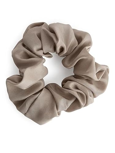 Waterlily Haargummi, 100 % Maulbeerseide, 22 Momme, Haargummis für Damen und Mädchen, weich, natürlich, groß, Kaffeebraun Waterlily Haargummi, 100 % Maulbeerseide, 22 Momme, Haargummis für Damen und Mädchen, weich, natürlich, groß, Kaffeebraun von Waterlily