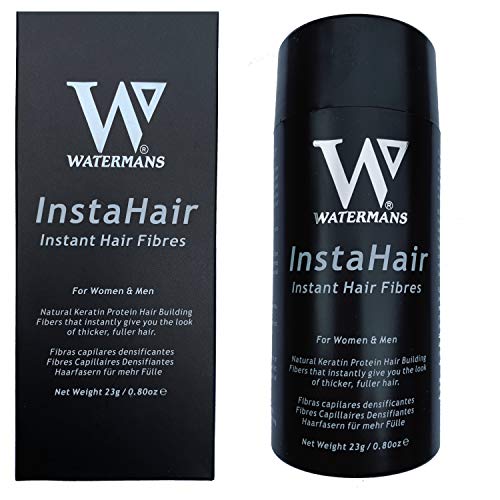 InstaHair Best Haaraufbau-Fasern, 23 g, Haarfasern für Männer und Frauen, Haarausfall-Concealer (Dark Brown) InstaHair Best Haaraufbau-Fasern, 23 g, Haarfasern für Männer und Frauen, Haarausfall-Concealer (Dark Brown) von Watermans