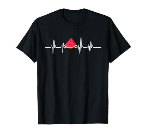 Wassermelone Herzschlag, Wassermelone für Kinder, Wassermelone Mädchen T-Shirt Wassermelone Herzschlag, Wassermelone für Kinder, Wassermelone Mädchen T-Shirt von Watermelon shirt for women, Watermelon for men
