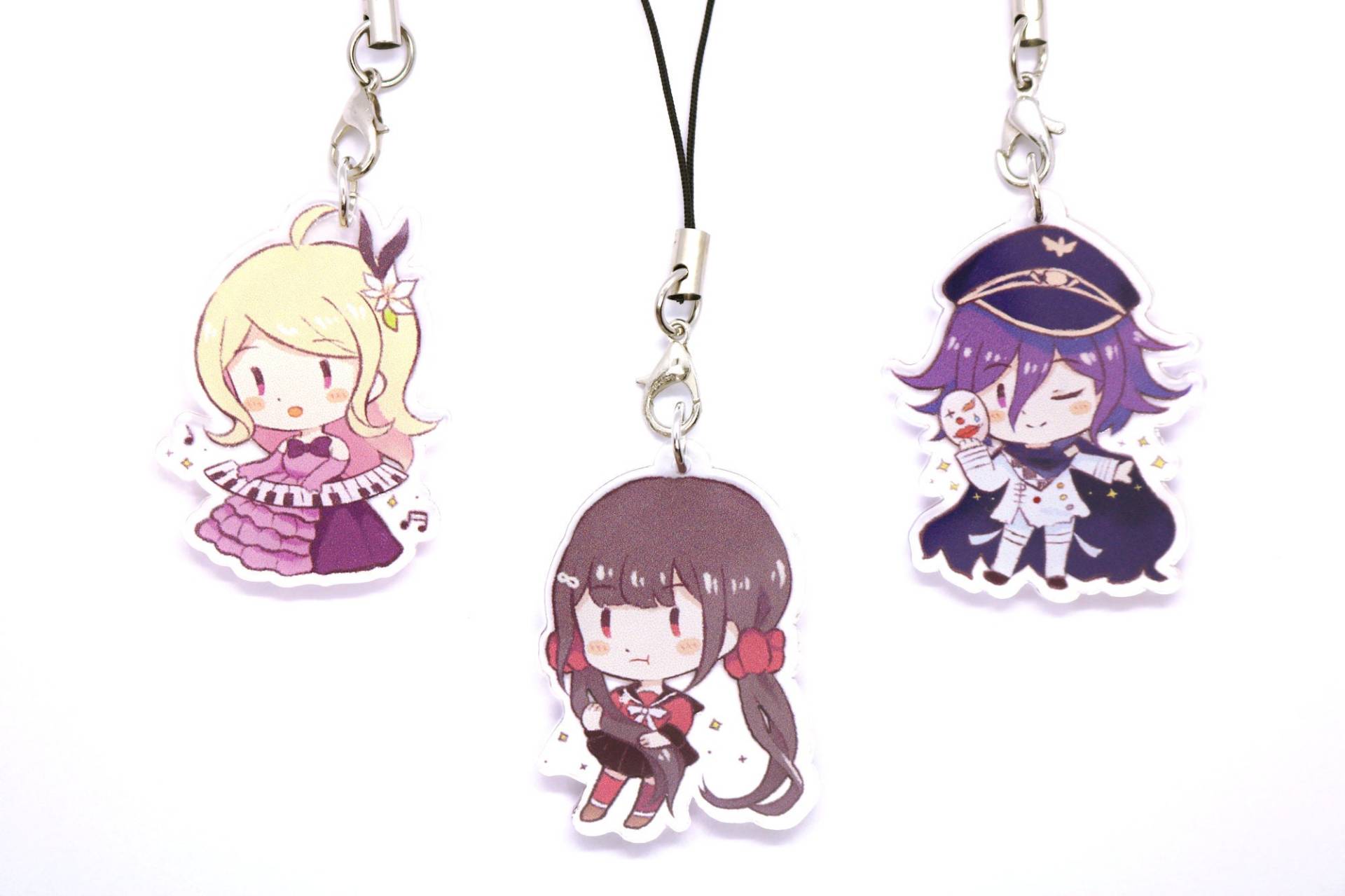 Set B // Danganronpa V3 1.5"Doppelseitige Acrylanhänger Set B // Danganronpa V3 1.5"Doppelseitige Acrylanhänger von Watermoelons