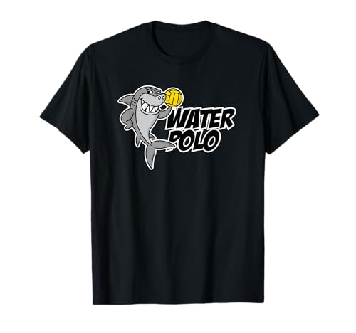 Wasserball Water Polo lustig Hai Cartoon Kinder Geschenk T-Shirt Wasserball Water Polo lustig Hai Cartoon Kinder Geschenk T-Shirt von Waterpolo Coach Team Hai Schwimmsport Geschenkidee