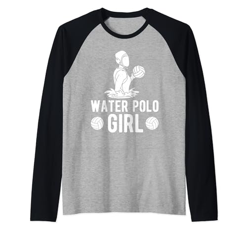 Waterpolo Mädchen Wasserballspieler Raglan Waterpolo Mädchen Wasserballspieler Raglan von Waterpolo Girls