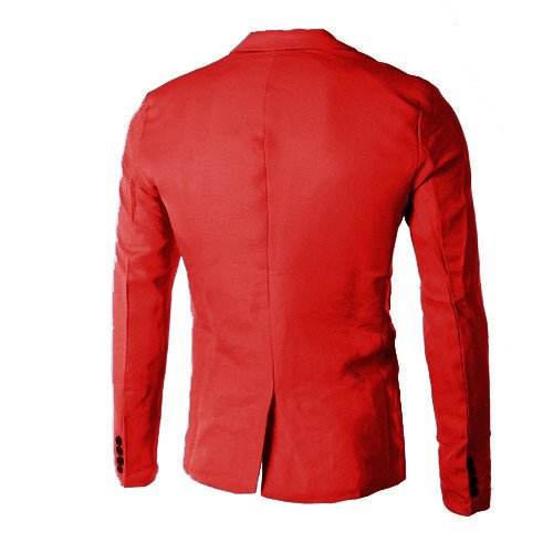 Watopi Herren Blazer Kariert Anzugjacke Slim Fit Streifen Anzug Lässig Business Anzug Modern Elegante 1 Knöpfen Britischer Stil Sakko Mantel Moderne Jacken-Blazer Reverskragen von Watopi