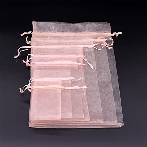 100pcs Sheer Organza Bags Mesh Draw String Geschenk Schmuck Hochzeitsfeier Baby Organza 100pcs Sheer Organza Bags Mesh Draw String Geschenk Schmuck Hochzeitsfeier Baby Organza von Watreketal