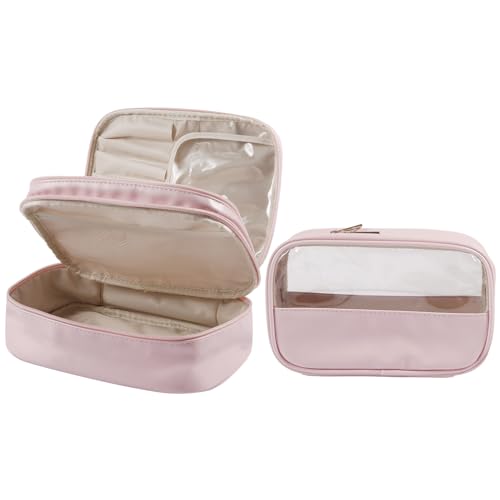 2pcs Make Up Tasche Für Frauen Große Kapazität Toil TOILFORTISCHE MASSUNGENIERICER FÜR SIND HERSALE BEAUTZUG Handbag Nette SABE von Watreketal